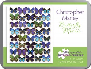 Christopher Marley  Butterfly Mosaic Puzzle by Pomagranite