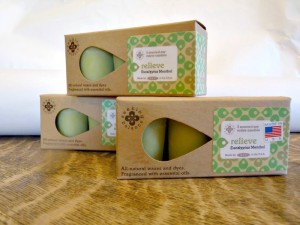 Relieve Eucalyptus Menthol Votive Candles